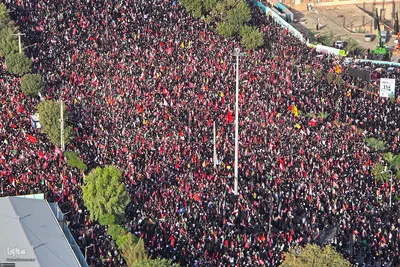 تشییع رهبر شهید در قم 