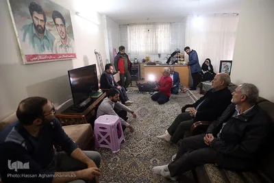 دیدار جمعی از نمایندگان جامعه قرآنی با خانواده شهیدان کشتکار سهی
