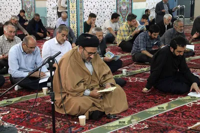 مراسم پرفیض دعای عرفه در شهرستان اهر