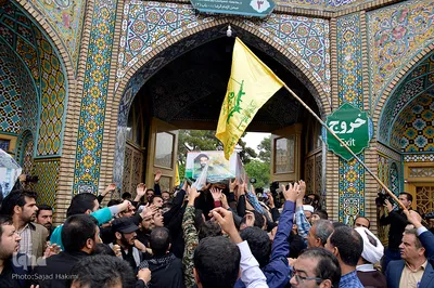 تشییع پیکر شهید مدافع حرم "مهدی لطفی نیاسر"در قم
