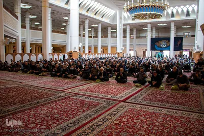 ظهر شهادت حضرت علی علیه السلام در حرم شاهچراغ