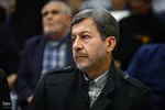 مراسم چهلم شهدای حوادث دی‌ماه در گلستان شهدای اصفهان