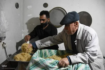 آیین سنتی پخت سمنوپزان در سمنان