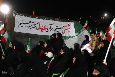 تجمع دانشگاهیان در چهلمین روز شهادت رهبر فرزانه