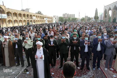 اقامه نماز عید سعید فطر در یزد‎‎