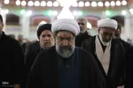 حضور رییس جمهور دکتر پزشکیان در نماز ظهر عاشورا  در تبریز