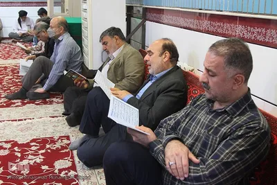 آرزوی انتظار در حسینیه شهید «آل‌ مبارک» اهواز