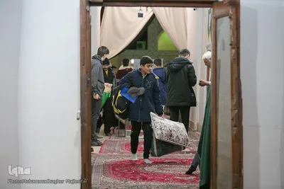 آغاز مراسم معنوی اعتکاف