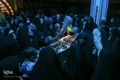 تشییع شهید گمنام در دانشگاه شیراز