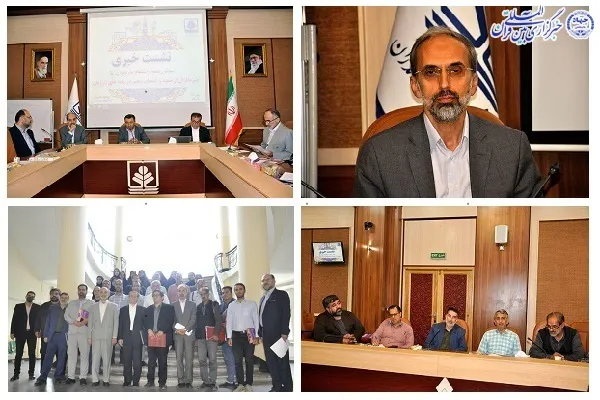 تجلیل از خبرنگاران و اصحاب رسانه فعال در دانشگاه مازندران