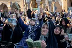 زمزمه دعای عرفه در قزوین