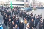فیلم | عزاداری مردم سراب در اربعین رهبر شهید