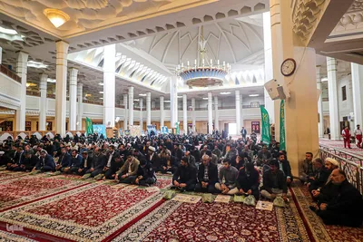 مراسم اربعین شهدای حمله تروریستی کرمان‎