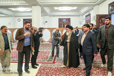 ششمين همايش «افتخار خدمت» خادمان حرم شاهچراغ