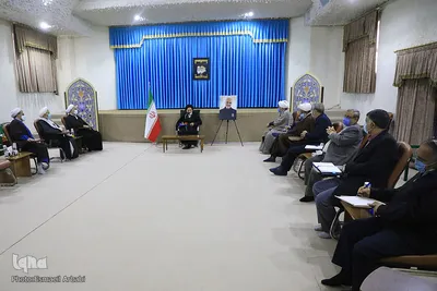 دیدار معاون حقوقی و امور مجلس قوه قضائیه با حجت‌الاسلام عبادی