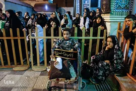 عزاداری شب عاشورای حسینی در 
حرم امام زاده حسن(ع)
