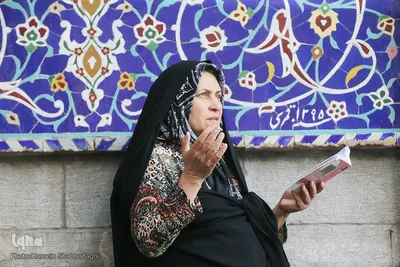 مراسم دعای عرفه در حرم حضرت معصومه(س)