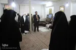 مادر شهیدی در یزد که رهبر انقلاب از وی تجلیل کردند