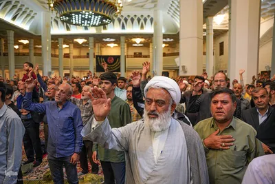 مراسم یکمین سالگرد حمله تروریستی به حرم شاهچراغ