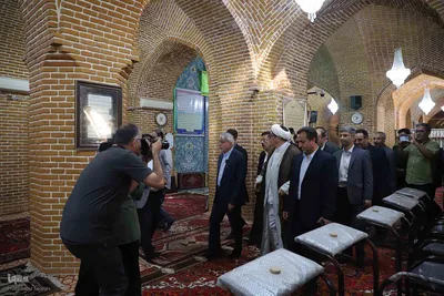 روز دوم سفر وزیر میراث فرهنگی، گردشگری و صنایع دستی به آذربایجان شرقی