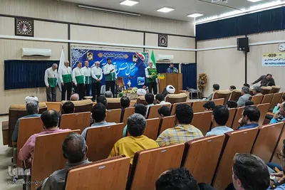 محفل انس با قرآن کریم با حضور قاری ممتاز بین المللی - شرکت آب منطقه ای سمنان‎