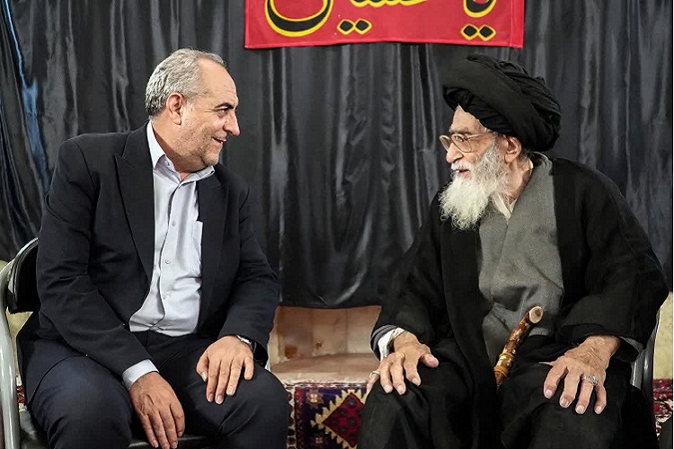  دیدار و گفتگوی استاندار آذربایجان شرقی با آیت‌الله آل‌هاشم