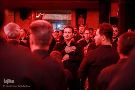 مراسم عزاداری شب چهارم محرم در حسینیه اعظم زنجان‎‎