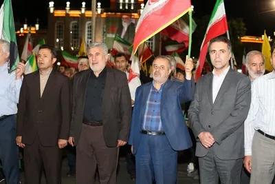 اجتماع دانشگاهیان تبریز در شب‌های اقتدار