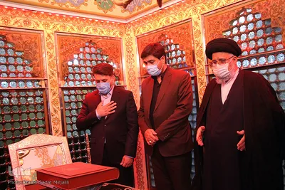 آیین غبار روبی امامزاده جعفر(ع)یزد