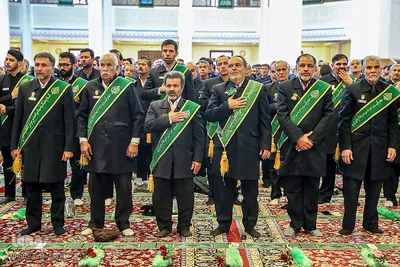 ششمين همايش «افتخار خدمت» خادمان حرم شاهچراغ