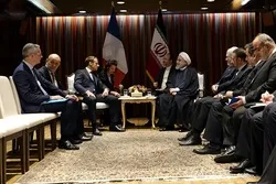 Rauhani Da Macron Sun gana A Gefen Taron Majalisar Dinkin Duniya