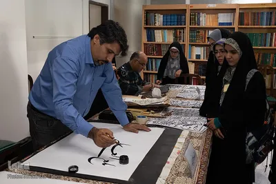 رویداد خوشنویسی سماع قلم در دانشگاه اصفهان
