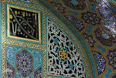شکوه چشم نواز روضه منوره رضوی
