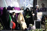 جشن ازدواج زوج‌های جان‌فدا در سمنان برگزار شد + عکس