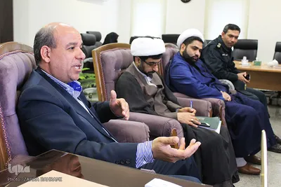 دیدار رئیس سازمان دارالقرآن کشور با فرماندار خنداب/عکاس: زهرا بهرامی