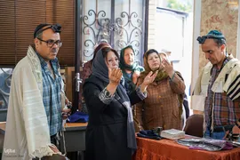 تجمع جامعه کلیمیان شیراز در محکومیت جنایات و نسل کشی رژیم صهیونیستی‎