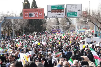 راهپیمایی ۲۲ بهمن در شیراز