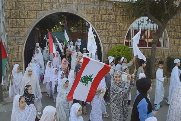 لبنان: وقفة تضامنية لطلاب القرآن في جمعية 