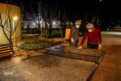بسیج قرآنیان و جهادگران فارس در مقابل ویروس کرونا