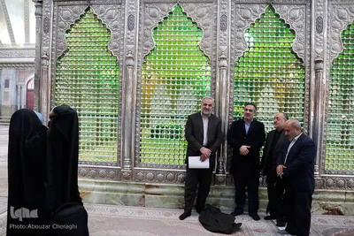 مراسم تجدید میثاق جامعه قرآنی با امام راحل (ره)