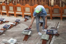 ترتیل‌خوانی قرآن در خانه مدرس