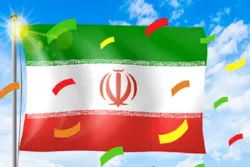 Fotoausstellung zur Errungenschaften der Islamischen Revolution Iran in Kirgisistan