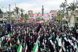 اجتماع حماسی «بانوان جان‌فدا» در رشت برگزار شد