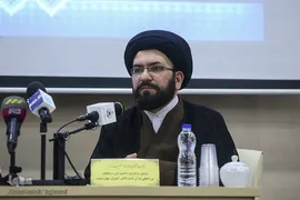 حجت‌الاسلام والمسلمین سید مصطفی حسینی در نشست خبری مسابقات بین المللی قرآن کریم