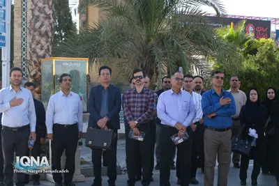 تجدید میثاق جهادگران دانشگاهی اصفهان با شهدا
