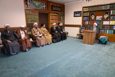 جلسه مدیران مدارس علوم دینی تبریز