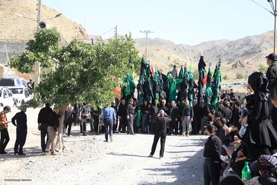 عزاداری روز عاشورا در روستای محمود آباد بیرجند