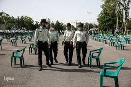 اختتامیه محافل انس با قرآن ماه مبارک رمضان سازمان عقیدتی سیاسی فرماندهی انتظامی تهران بزرگ