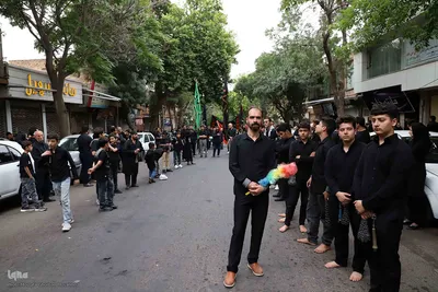 مراسم عزاداری عاشورای حسینی در شهرستان اهر