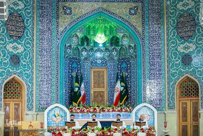 مراسم جزء خوانی حرم حضرت عبدالعظیم حسنی (س)